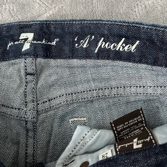 7 for all mankind A Pocket Jeans - Picture 9 of 12